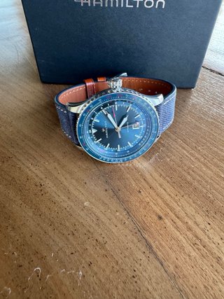 Reloj Hamilton khaky aviation , dos correas