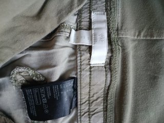 Pantalón premamá fresco verde