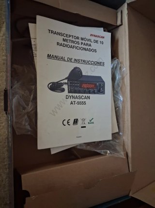 Dinascan AT-5555 Emisora Radioaficionado