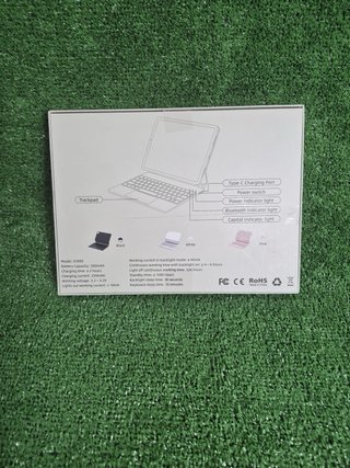 Funda con teclado para tablet negro GOOJODOQ NUEVO