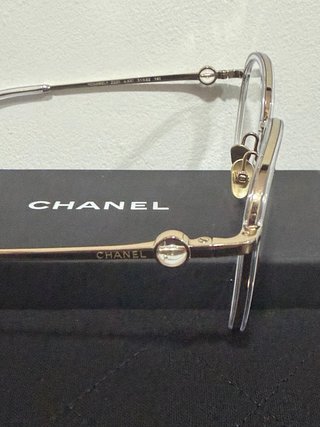 Gafas Chanel Montura Plateada Originales