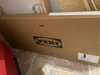 Armario baño Ikea blanco  esta en su caja