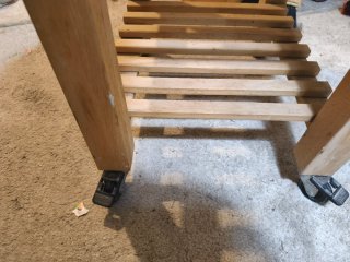 Mesa auxiliar cocina madera Ikea Bekväm