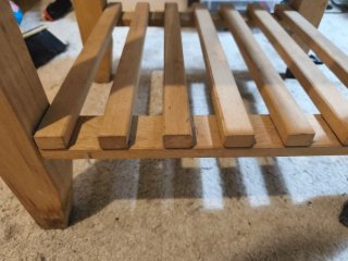 Mesa auxiliar cocina madera Ikea Bekväm