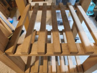 Mesa auxiliar cocina madera Ikea Bekväm