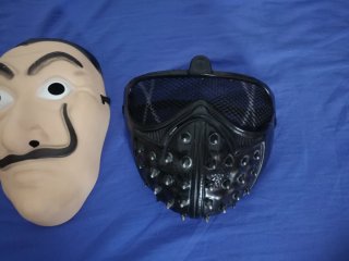 3 Máscaras: Purga, Dalí, juego