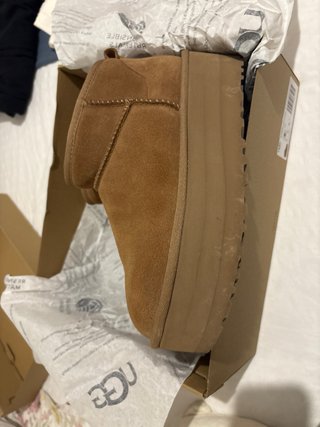 Botas UGG Classic Ultra Mini Plataforma Marrón Tal