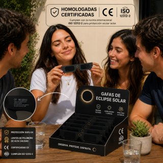 Gafas de eclipse solar homologadas
