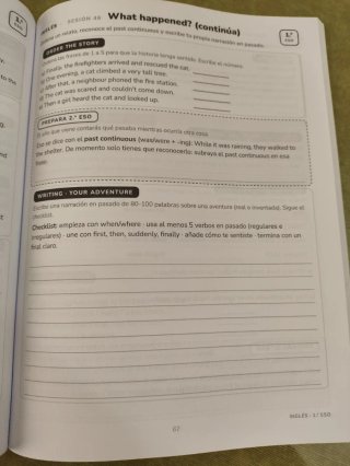 Todo en Uno 2.º ESO. Cuaderno de refuerzo: Las ...