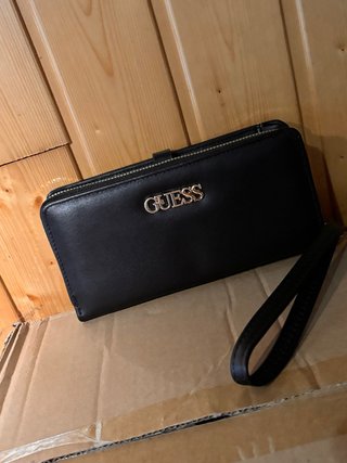 Cartera Guess Negra Mujer
