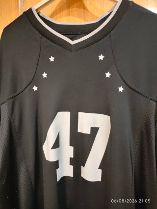 Camiseta Talla Grande Estilo Fútbol Americano