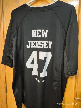 Camiseta Talla Grande Estilo Fútbol Americano