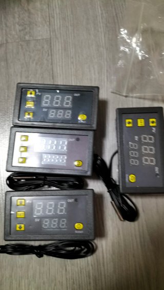 Controlador Digital Temperatura Humedad 12 y 220v