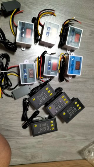 Controlador Digital Temperatura Humedad 12 y 220v