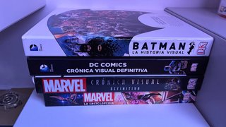 Cronica Visual DC, Batman, Marvel