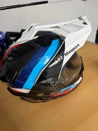 Casco Moto Cross LS2 Explorer Carbon