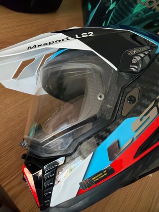 Casco Moto Cross LS2 Explorer Carbon