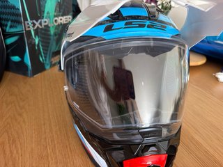 Casco Moto Cross LS2 Explorer Carbon