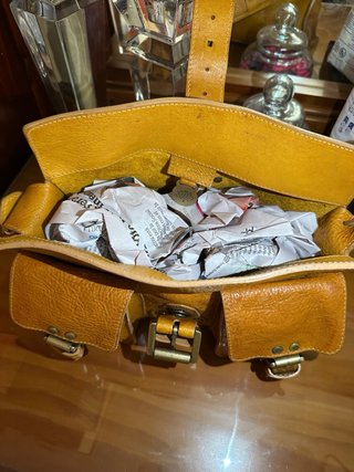 Bolso Mulberry Blenheim Cuero Marrón