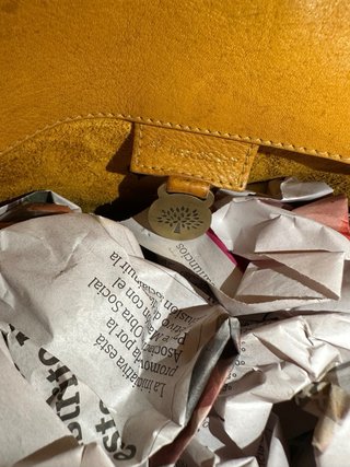 Bolso Mulberry Blenheim Cuero Marrón