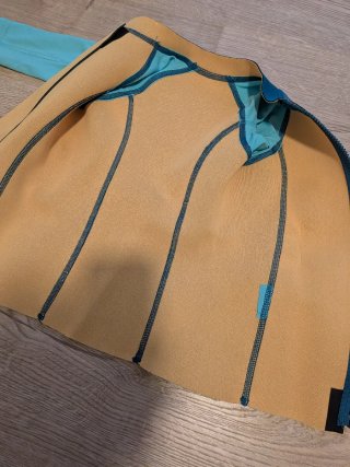 Camiseta neopreno niño manga + manguitos