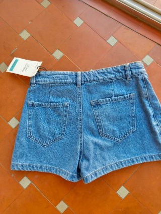 Falda pantalón vaquera Lefties Talla XS
