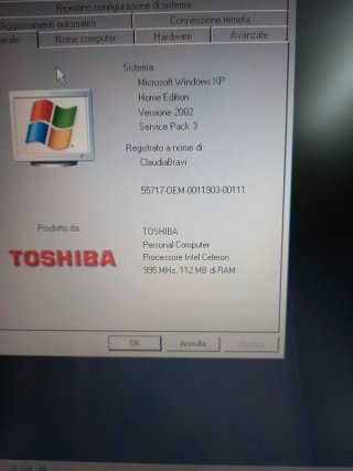 Notebook Vintage Toshiba Satellite 1800-214
