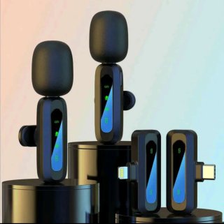 Micrófono Solapa Inalámbrico 2.4G Plug & Play