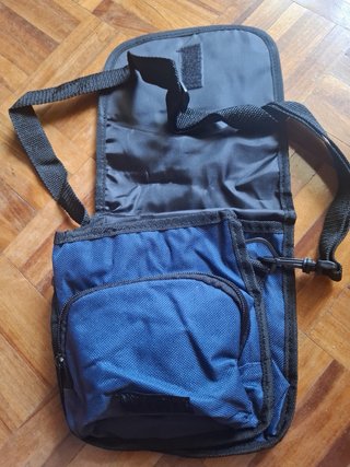 Bolso bandolera azul con estrella