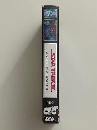 2 VHS Star Trek II L’Ira di Khan e III Spock