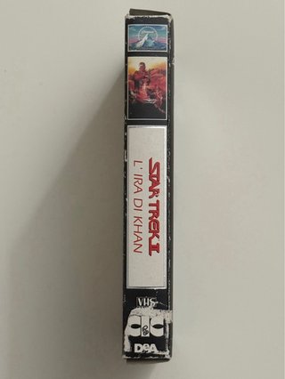 2 VHS Star Trek II L’Ira di Khan e III Spock