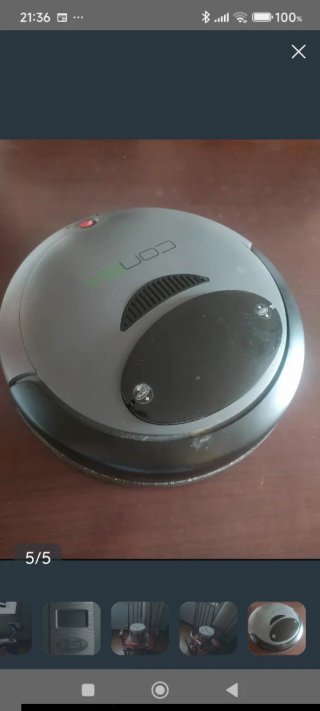 Robot aspirador CONGA sin cable