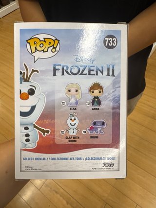 Funko Pop Frozen II Olaf con Bruni 733