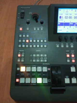 Mezclador de Audio y Vídeo Digital Panasonic AG-MX