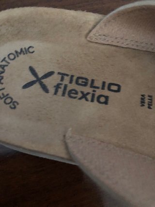 Ciabatte Tiglio Flexia donna beige