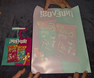 Percha Cheetos Crunchy ¡Nuevos!