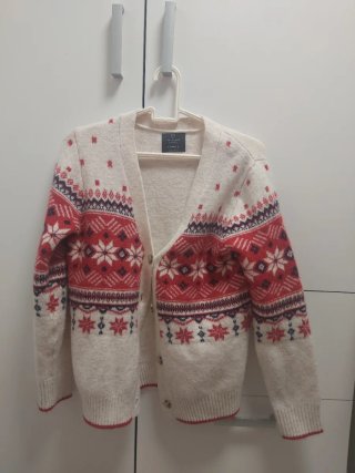 Jersey Primark XS Rojo y Blanco