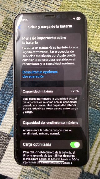 iPhone XS 256GB Blanco