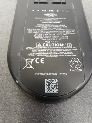 Batería Kobold VK7 Usada