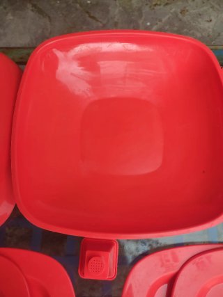 Vajilla Picnic Compacta Roja