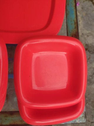 Vajilla Picnic Compacta Roja