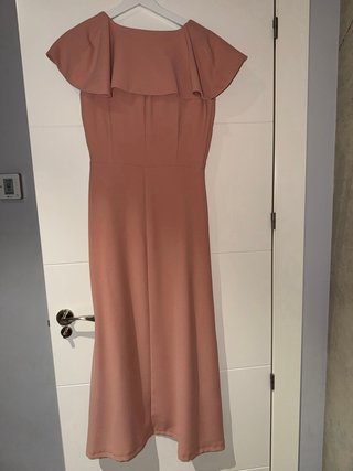 Vestido COOSY Crepe Rosa