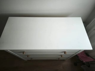 Cómoda blanca
