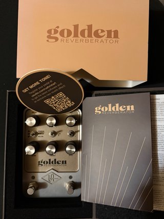 UA Golden Reverberator Pedal Reverb de Guitarra