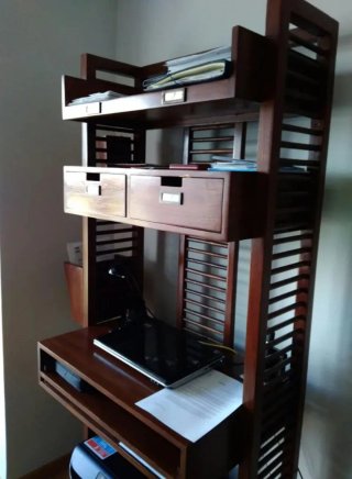 Escritorio madera BANAK.