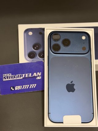 iPhone 17 Pro Max 256GB Azul 1 Ciclo