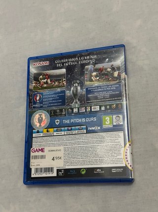 PES 2016 UEFA EURO 2016 France PS4