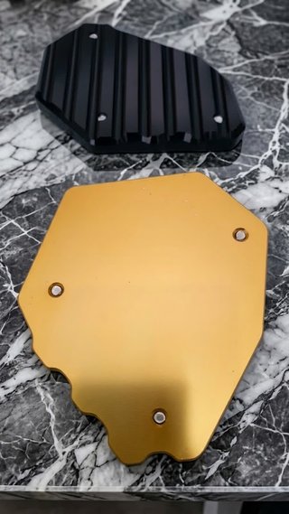 Ampliación de caballete Billet Aluminum