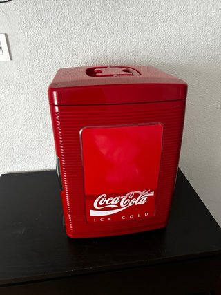 Mini Nevera Coca-Cola Roja