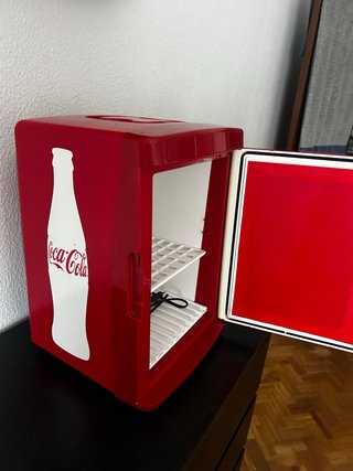 Mini Nevera Coca-Cola Roja